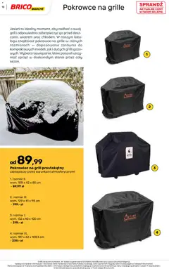 Pogląd oferty "Brico Marché gazetka - Jesienne Inspiracje" - ważna od 17.08.2026 | Strona: 13 | Produkty: Grill, Pokrowiec na grill