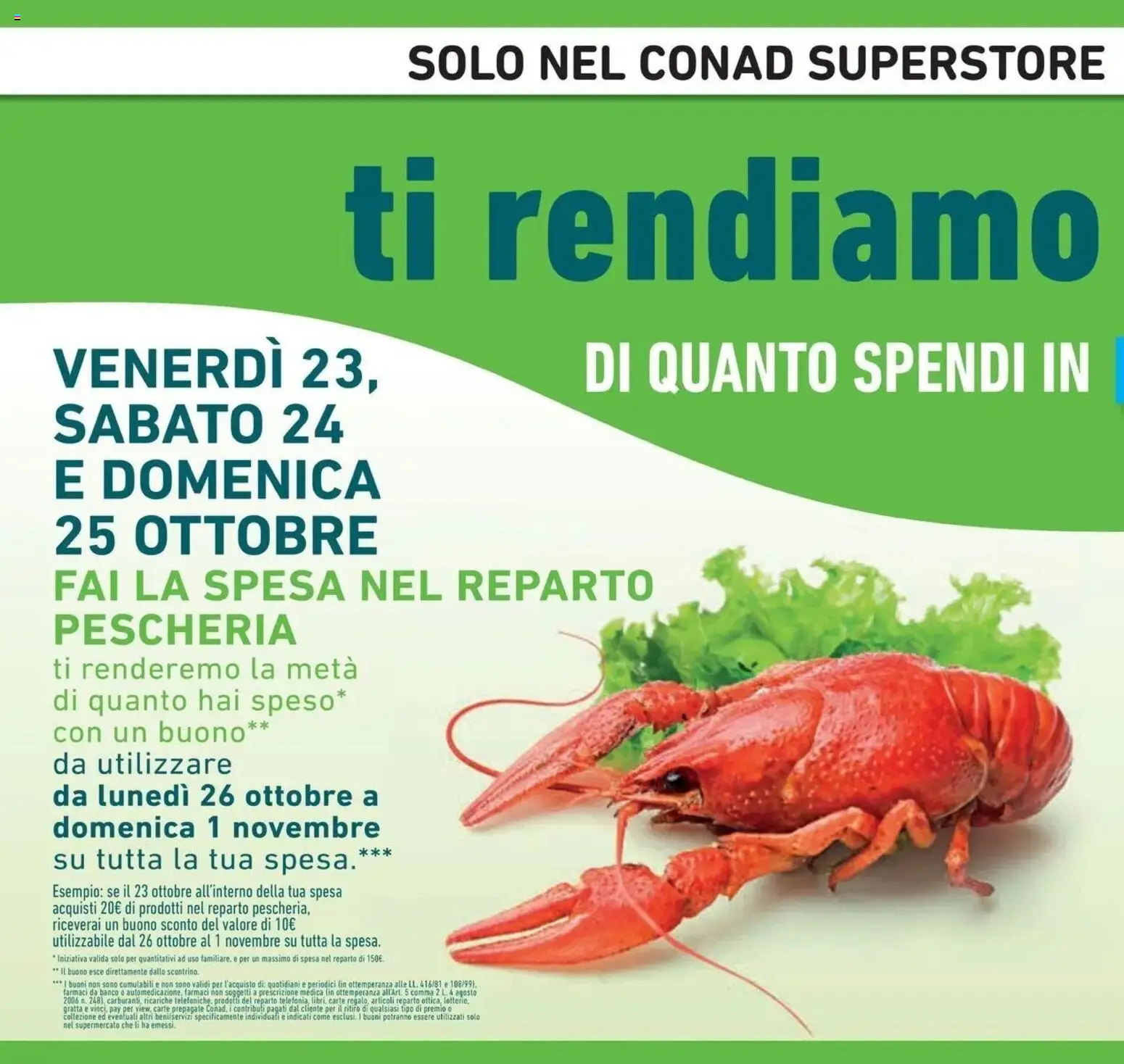 Anteprima volantino Conad dal 21/10/2026 prossima settimana | Pagina: 2