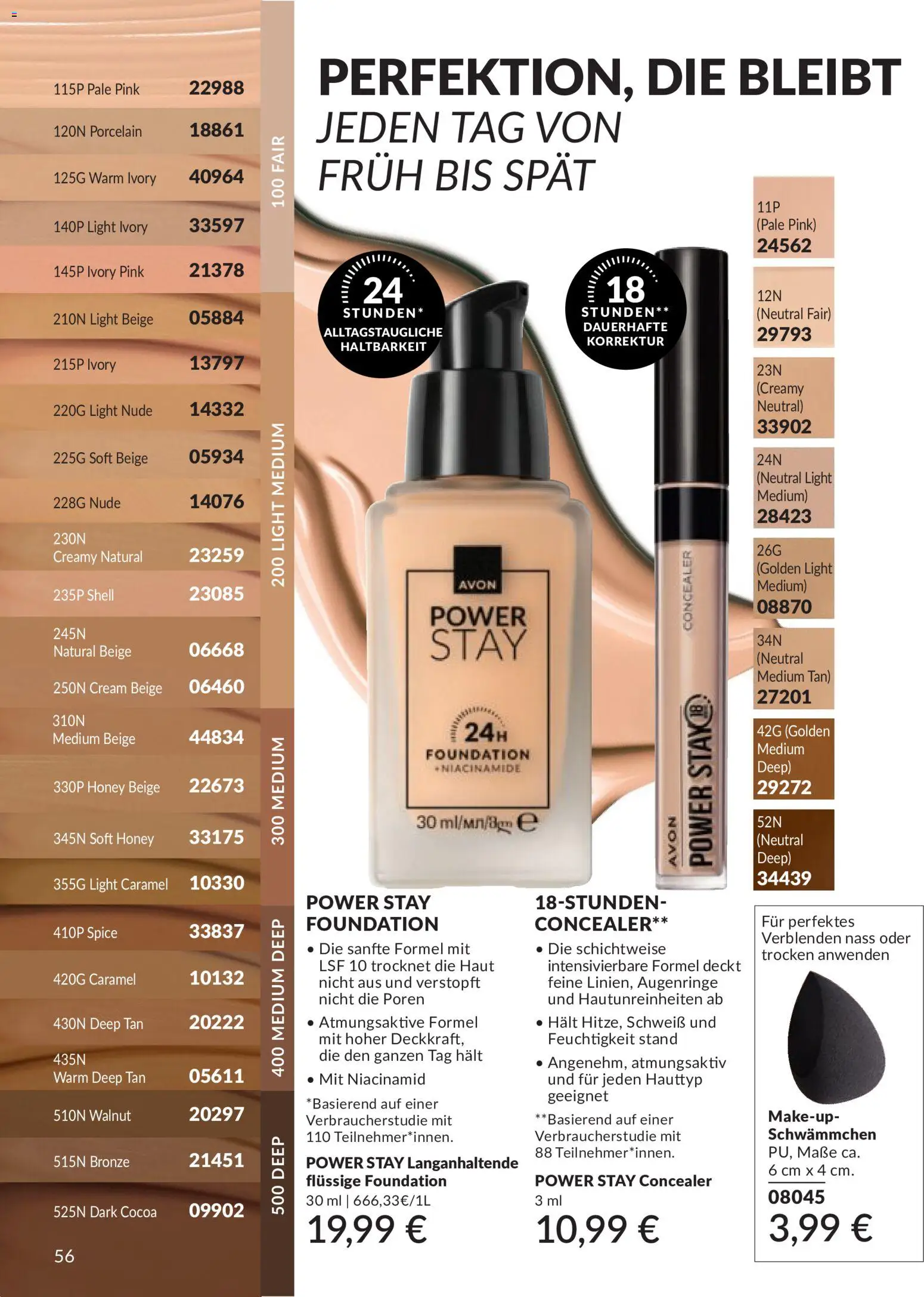 AVON Katalog Mai 2026 – gültig ab 01.05.2026 | Seite: 67 | Produkte: Concealer, Foundation