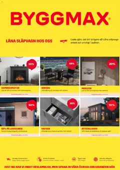 ByggMax Kampanjer - Förhandsvisning av reklamblad från butik ByggMax aktuell från 12/10/2026