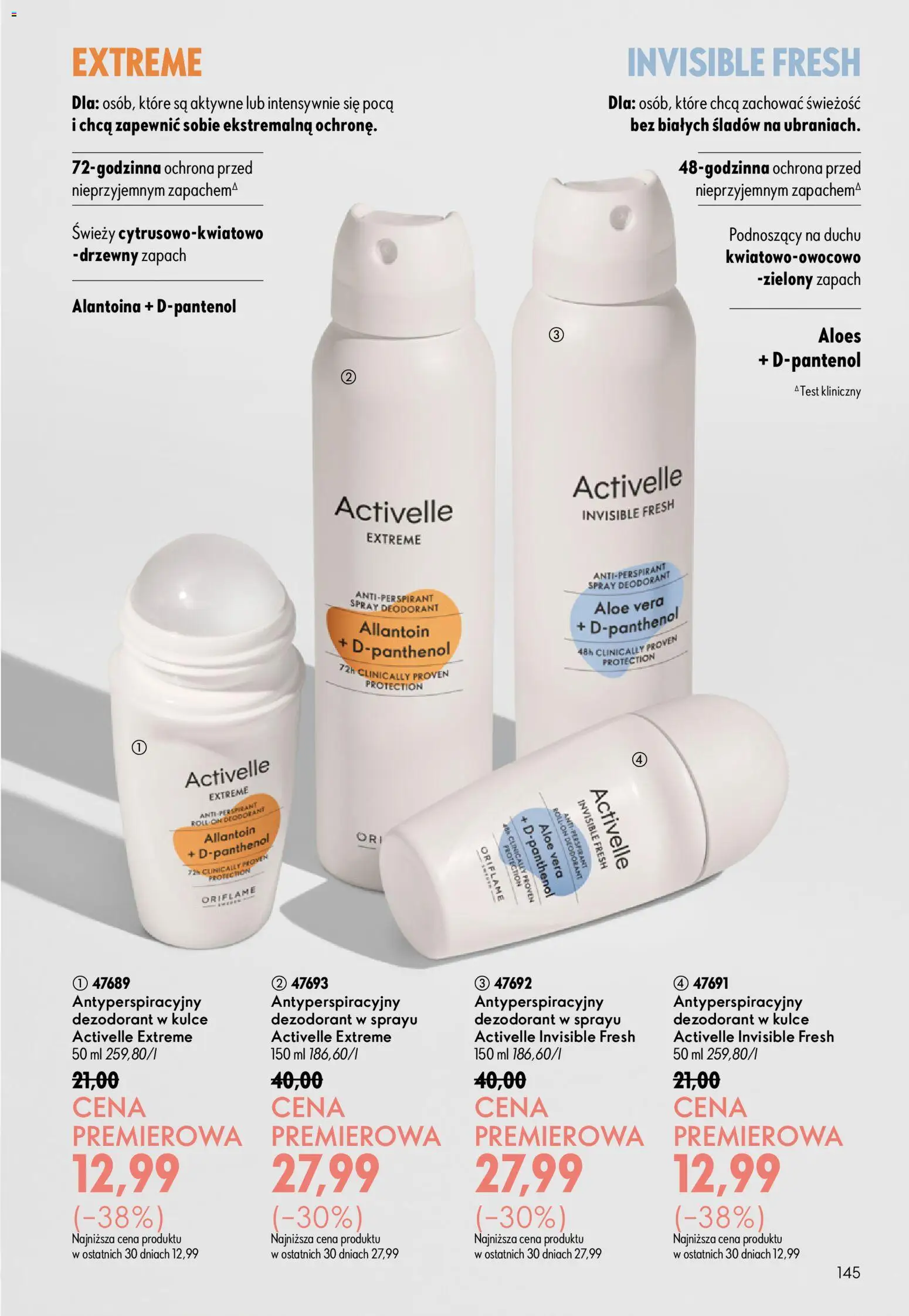 Oriflame Katalog 10 2026 od 08.07.2026 | Strona: 145 | Produkty: Aloes, Zapach, Dezodorant
