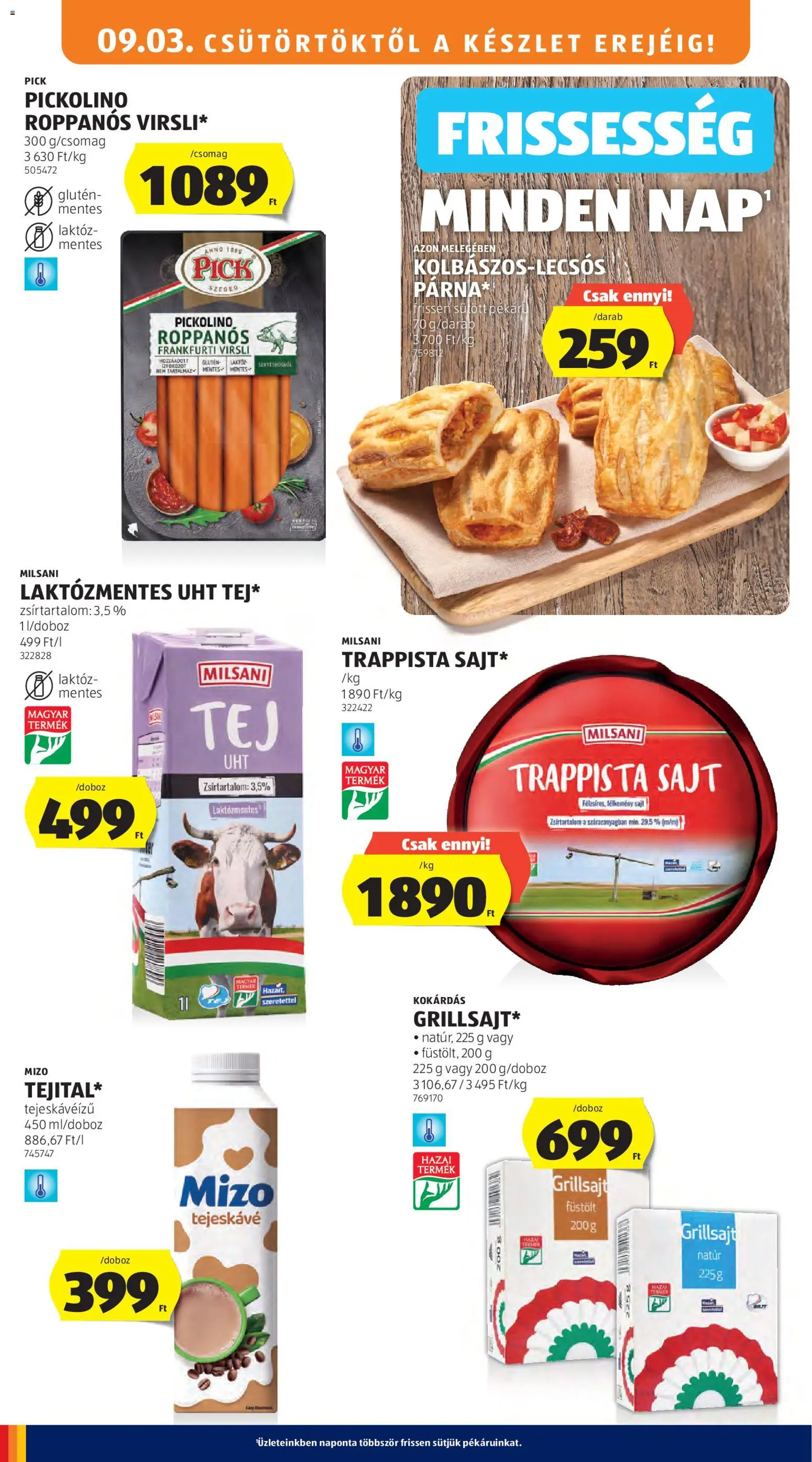 Aldi akciós ujság - amely érvényes a következő dátumtól: 2026.09.03. | Oldal: 18