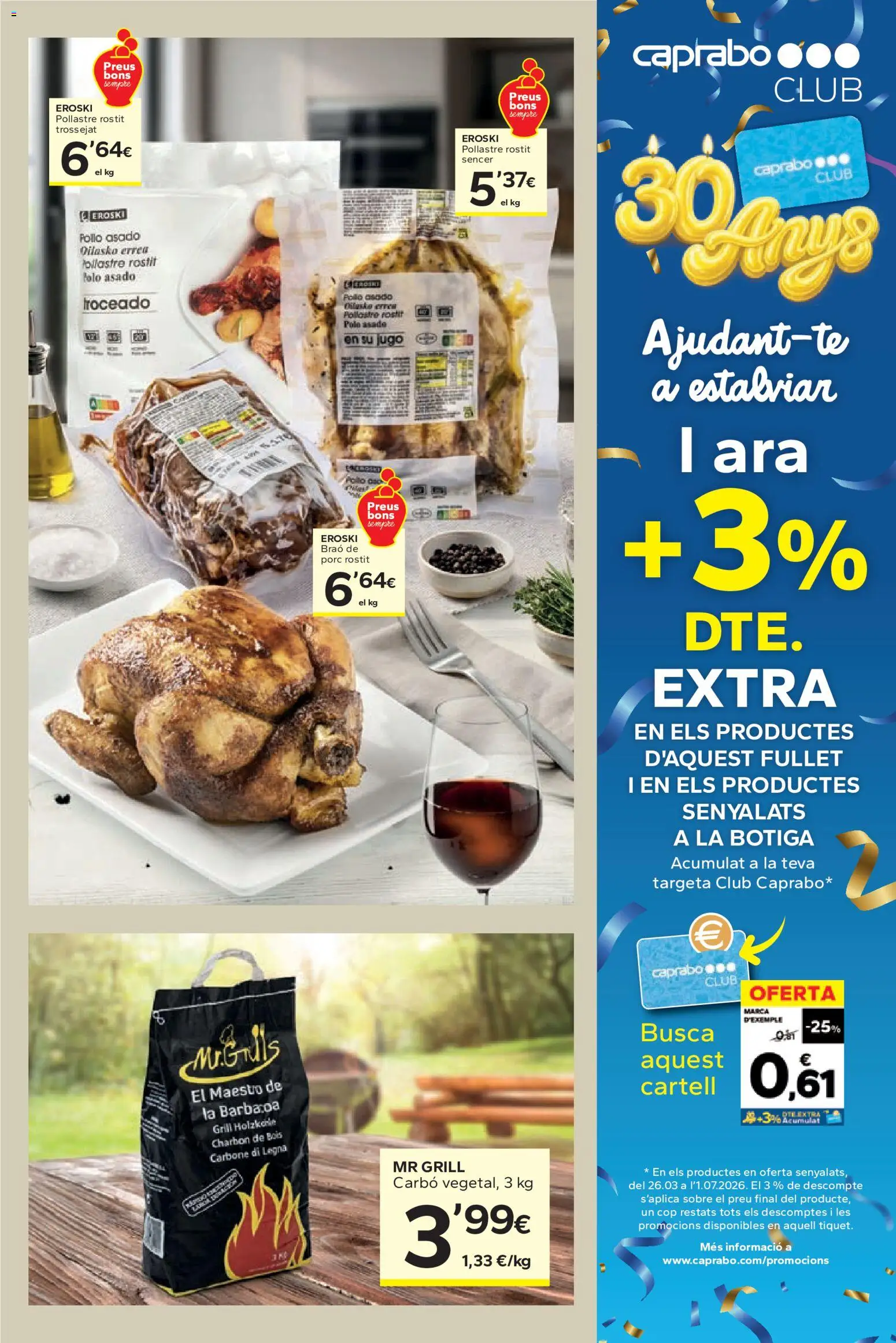 Caprabo folleto │ válido desde el 28.05.2026 | Página: 7 | Productos: Jugo, Barbacoa