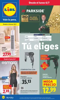 Vista previa Lidl folleto de bazar válido desde el 06/07/2026