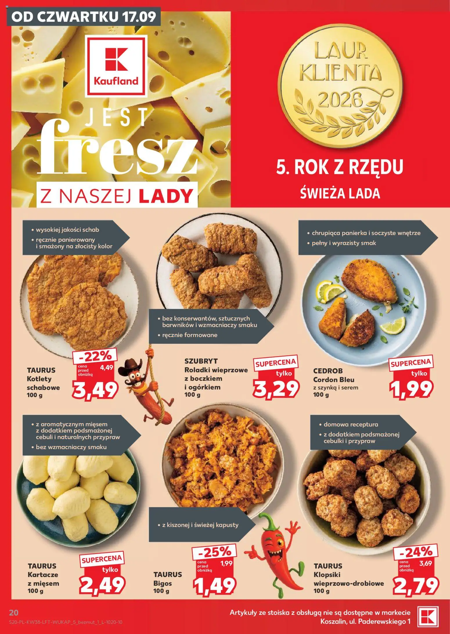 Kaufland gazetka od 17.09.2026 | Strona: 20