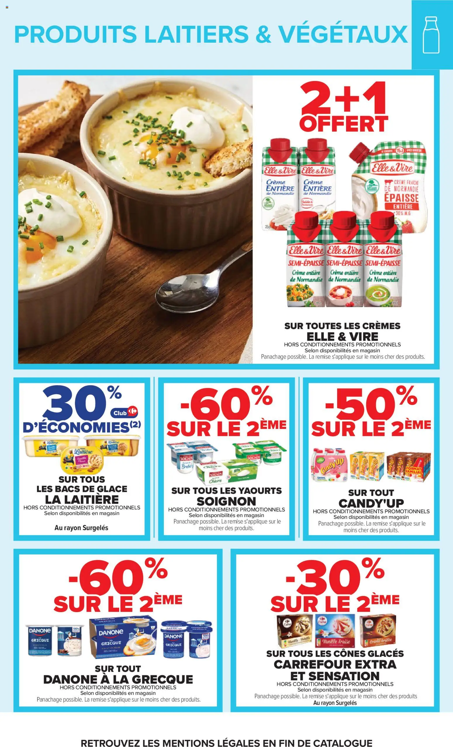 {H1} | Page: 16 | Produits: Glaces, Fraise, Cônes, Crème