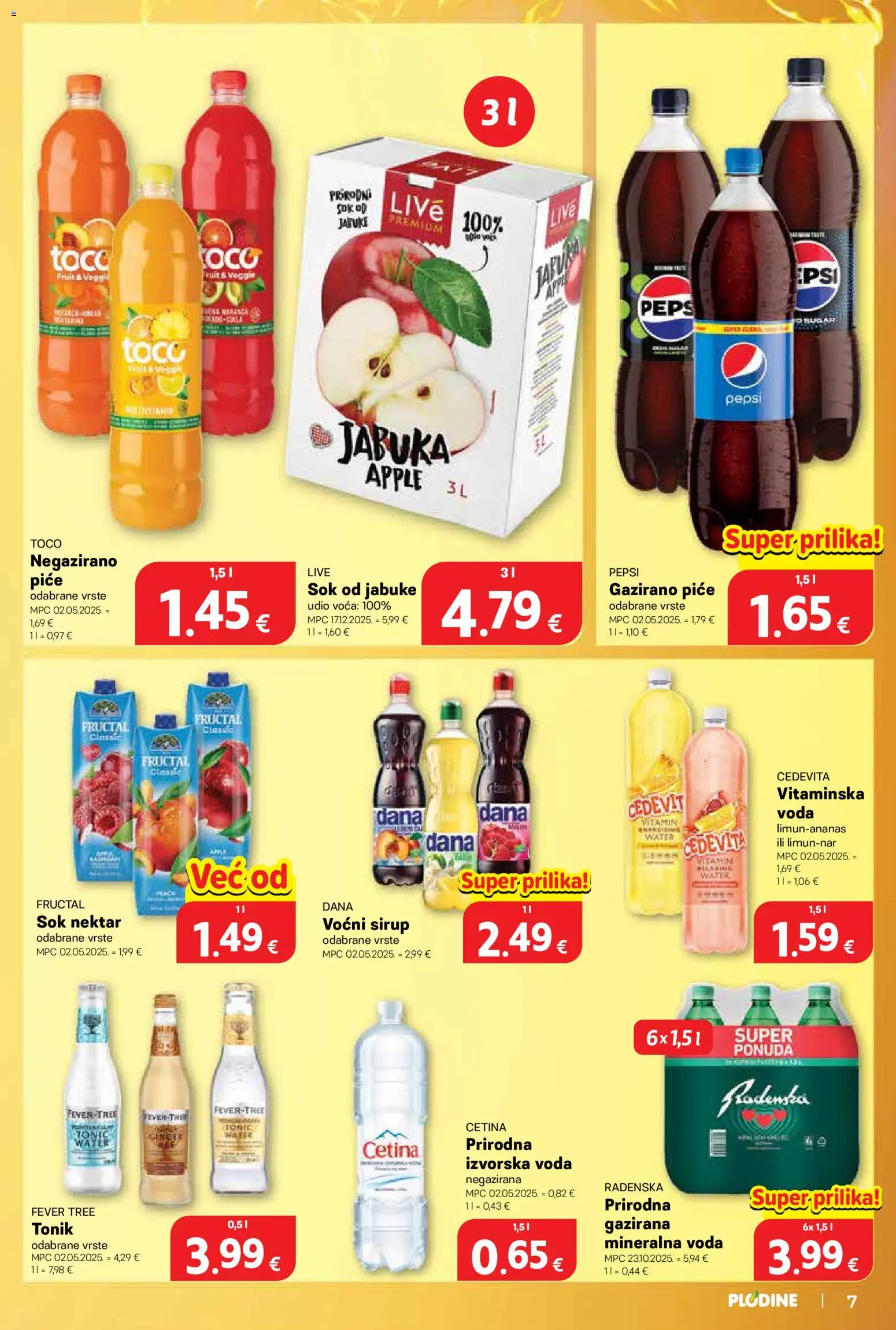Plodine Katalog novi od 15.07.2026 > prelistaj akcije — page 7