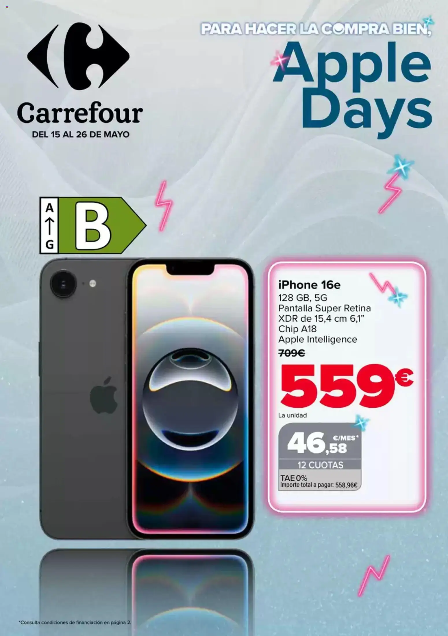 Carrefour Apple Days │ válido desde el 15.05.2026 | Página: 1 | Productos: Apple, Iphone