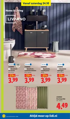 Lidl folder - Non food - Voorbeeld van een folder van Lidl, geldig van 21-10-2026 | Pagina: 15 | Producten: Toilet, Douchegordijn