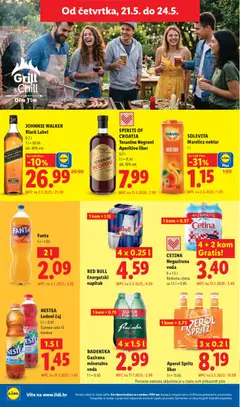 Aperol Spritz liker, 3 x 0.2 l - Pregled kataloga iz trgovine Lidl, vrijedi od 18.05.2026 | Stranica: 52