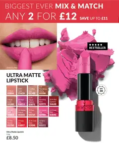Preview of AVON - Offers valid from 01.05.2026 | Page: 49 | Products: Lipstick, Coffee