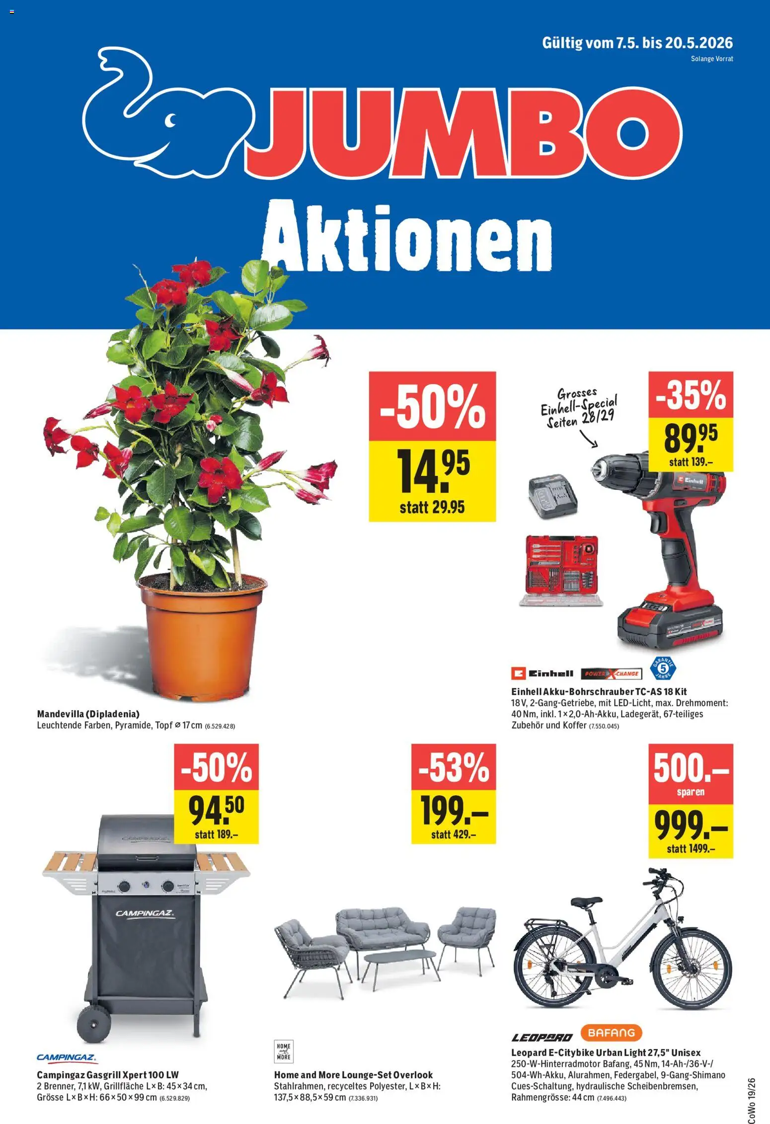 Jumbo aktionen – gültig ab 07.05.2026 | Seite: 1 | Produkte: Koffer