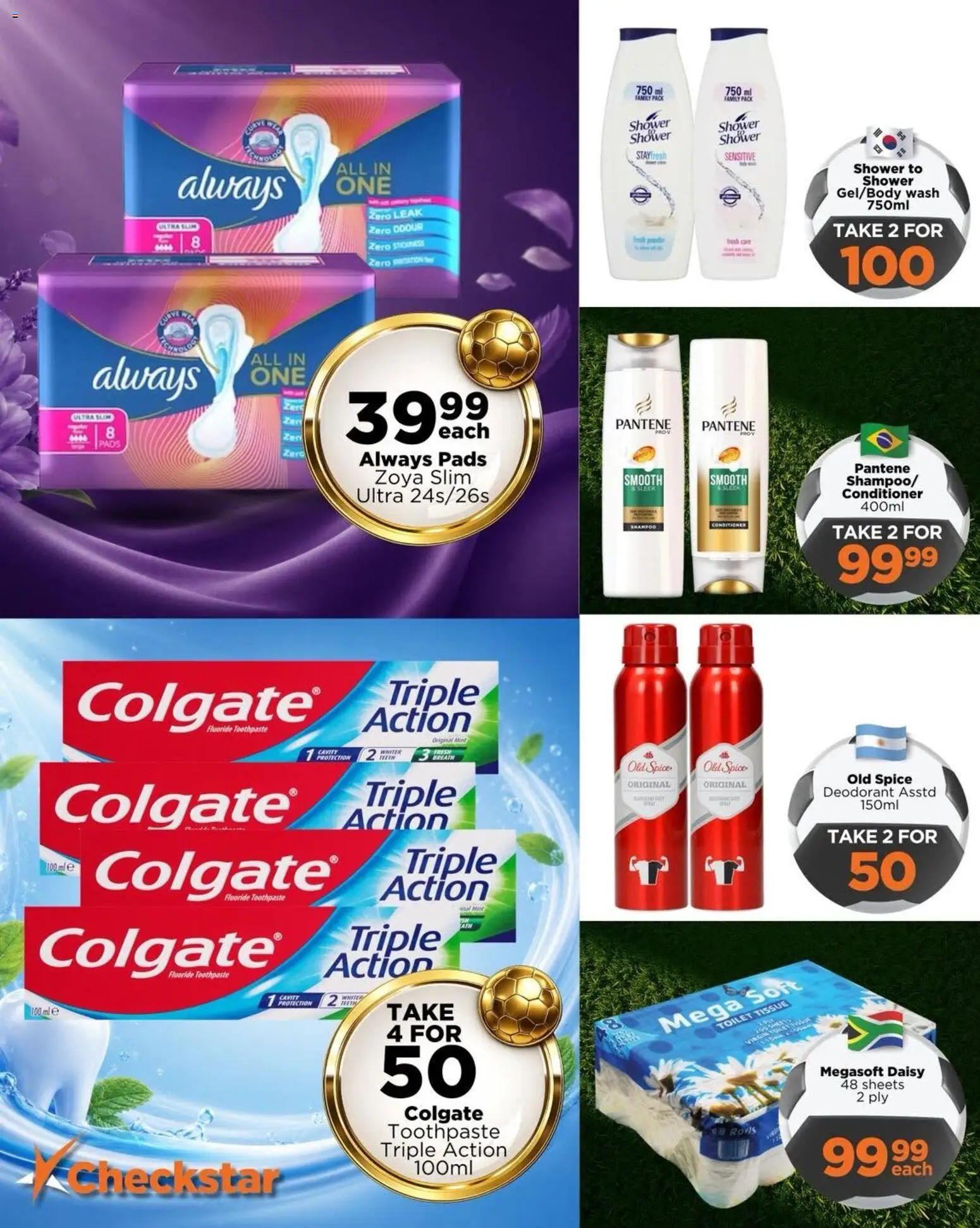 New Check Star catalogue – valid from 10.06.2026 | Page: 6 | Products: Toilet, Conditioner, Deodorant, Toothpaste