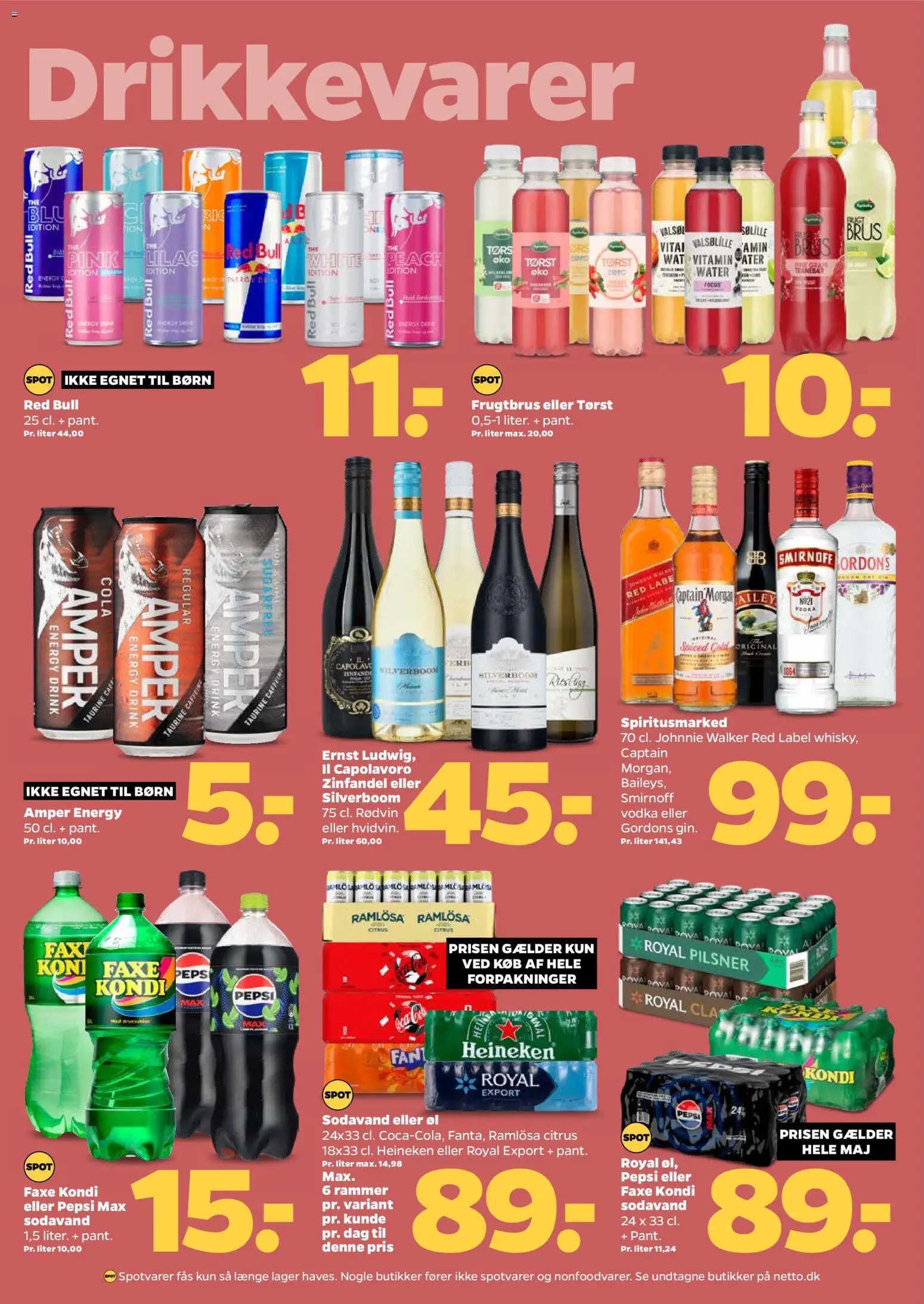 Netto tilbudsavis – gyldig fra 23.05.2026 | Side: 15 | Produkter: Rammer, Øl, Sodavand, Pepsi