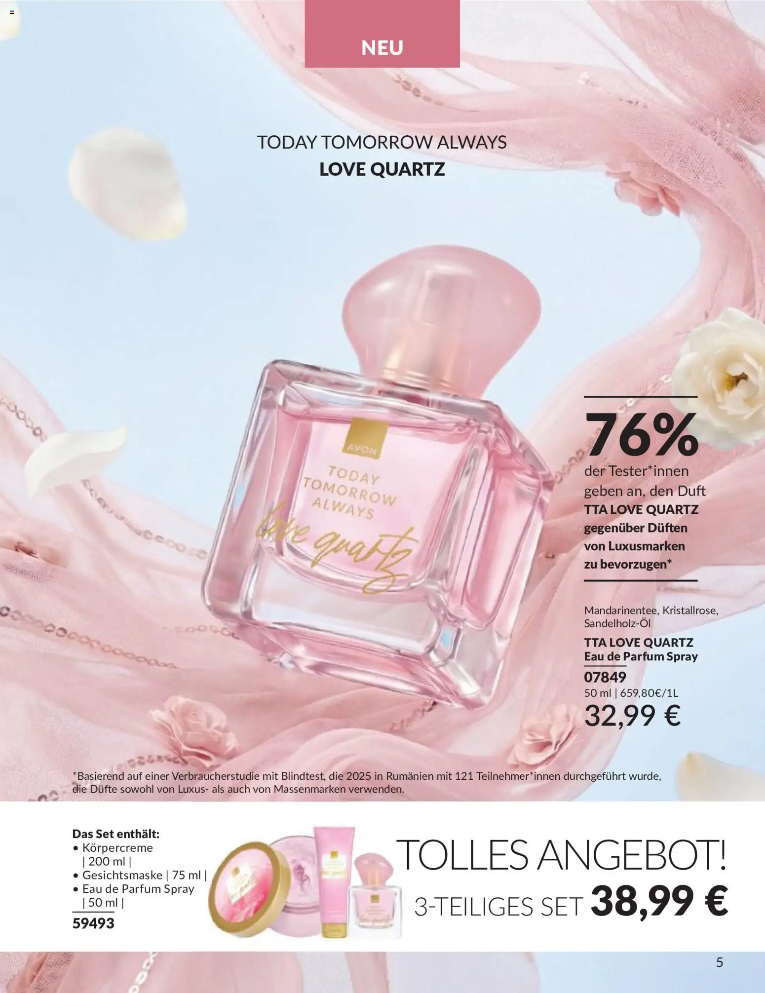 AVON Katalog Mai 2026 – gültig ab 01.05.2026 | Seite: 7 | Produkte: Parfüm, Duft, Eau de Parfum, Gesichtsmaske
