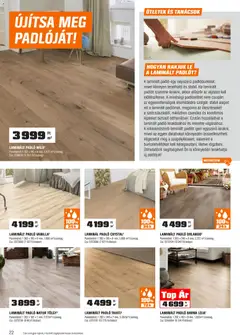 OBI akciós újság - amely érvényes a következő dátumtól: 2026.09.01. | Oldal: 22 | Termékek: Laminált padló, Lé