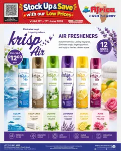 Africa Cash & Carry specials catalogue – valid from 11.06.2026 | Page: 20