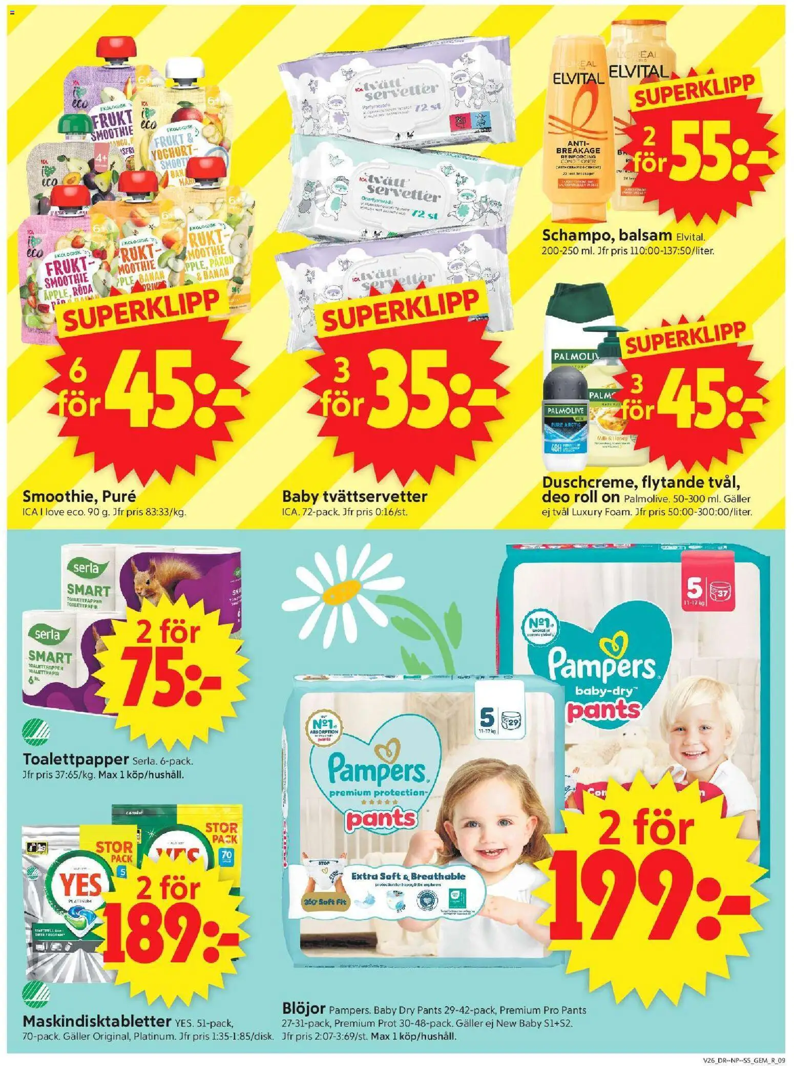 ICA Supermarket reklamblad aktuell från 22/06/2026 | Sida: 9