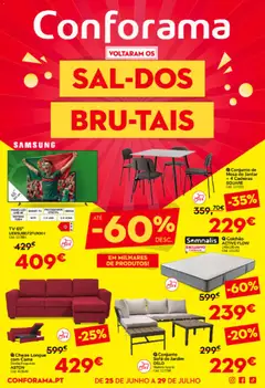 Pré-visualização Conforama folheto válido de 25/06/2026