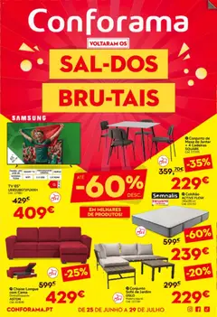 Pré-visualização Conforama folheto válido de 25/06/2026