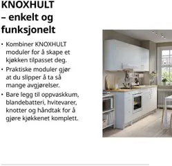 Forhåndsvisning av IKEA Kjøkken 2025 gyldig fra 22/07/2024 | Side: 5 | Produkter: Knotter, Håndtak
