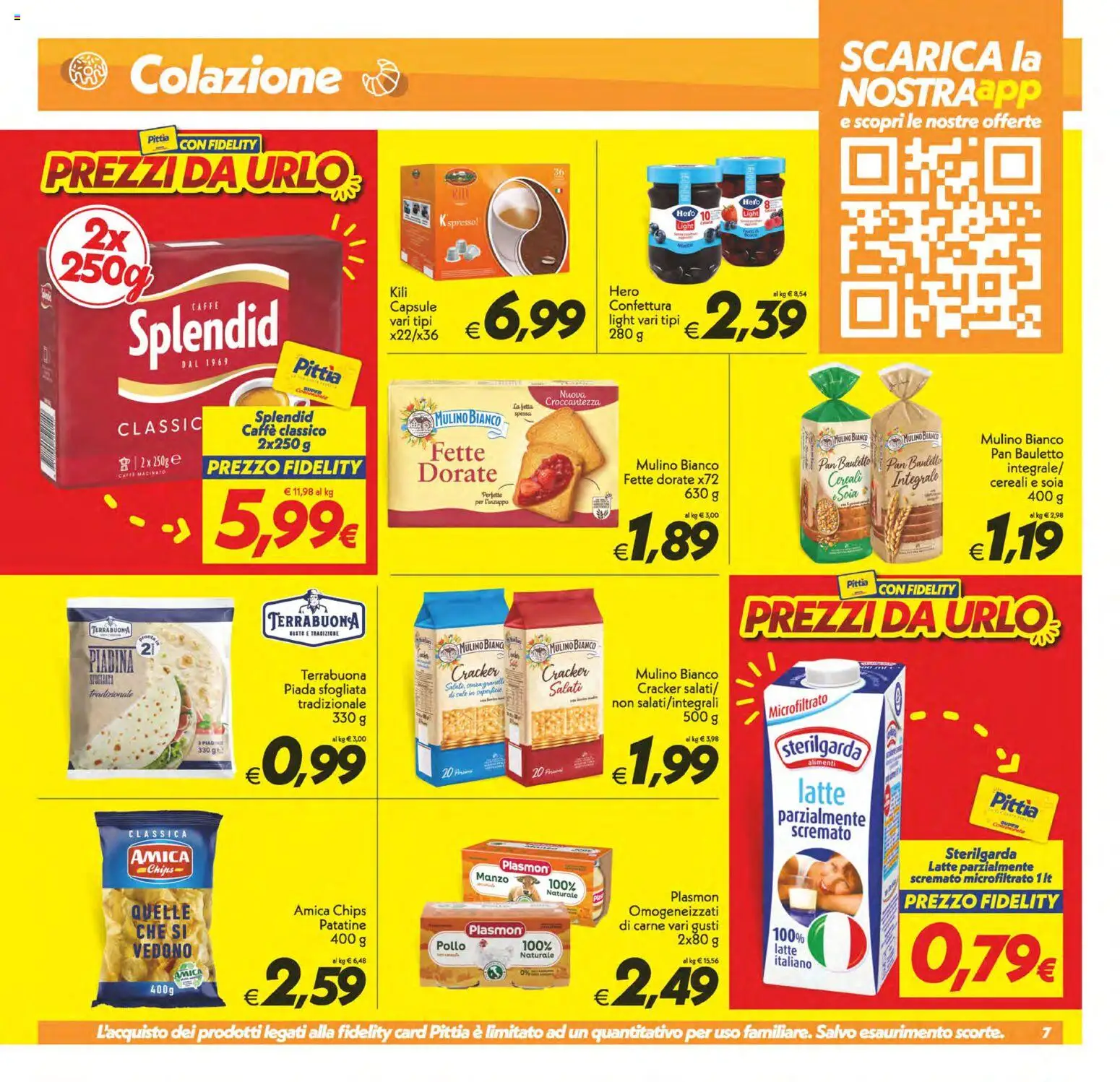 Volantino SuperConveniente del 13/10/2026 | Pagina: 7 | Prodotti: Caffè, Pollo, Patatine, Cracker