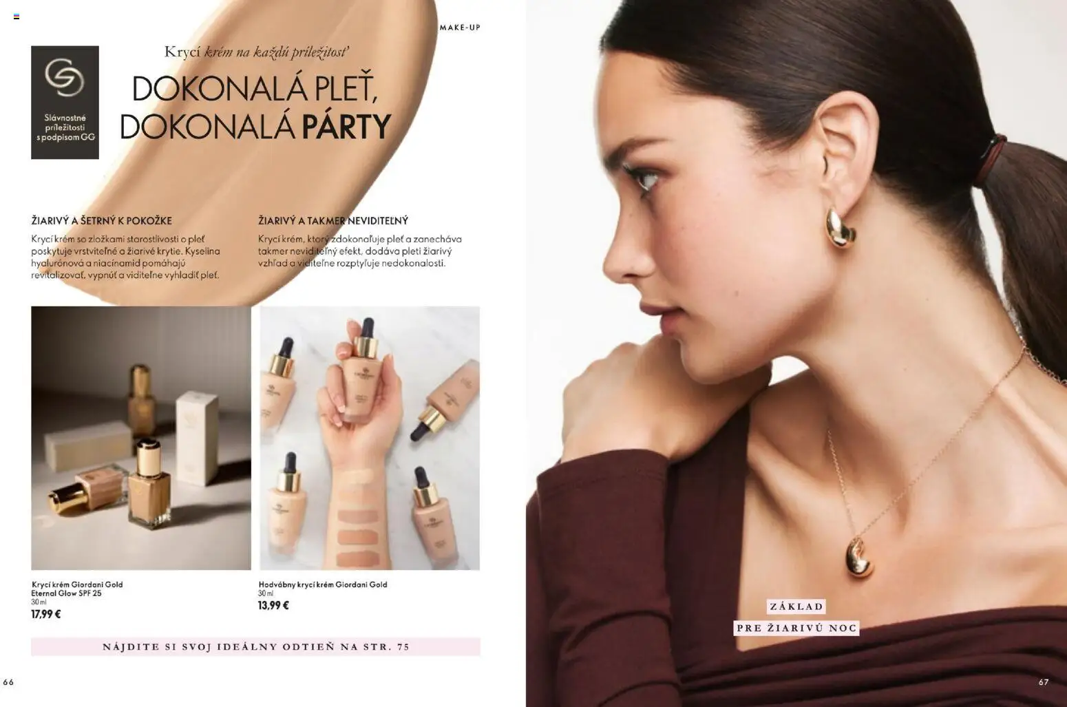 Nové Oriflame akcie – leták je platný od 11.11.2026 | Strana: 34 | Produkty: Krém