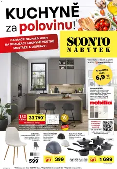 Náhled letáku Sconto nábytek leták od 26.08.2026