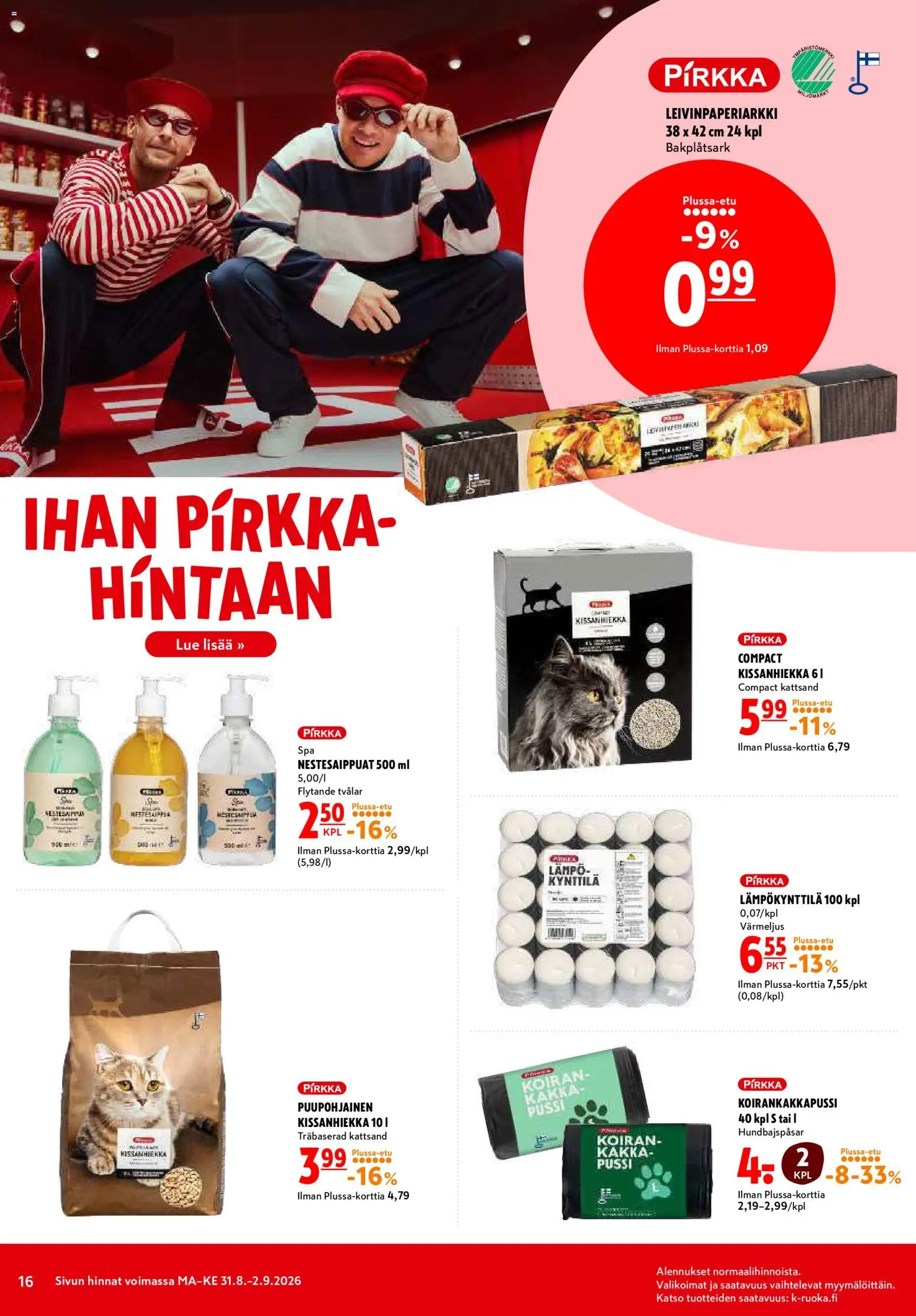 K-Citymarket tarjoukset – voimassa 31/08/2026 alkaen | Sivu: 16