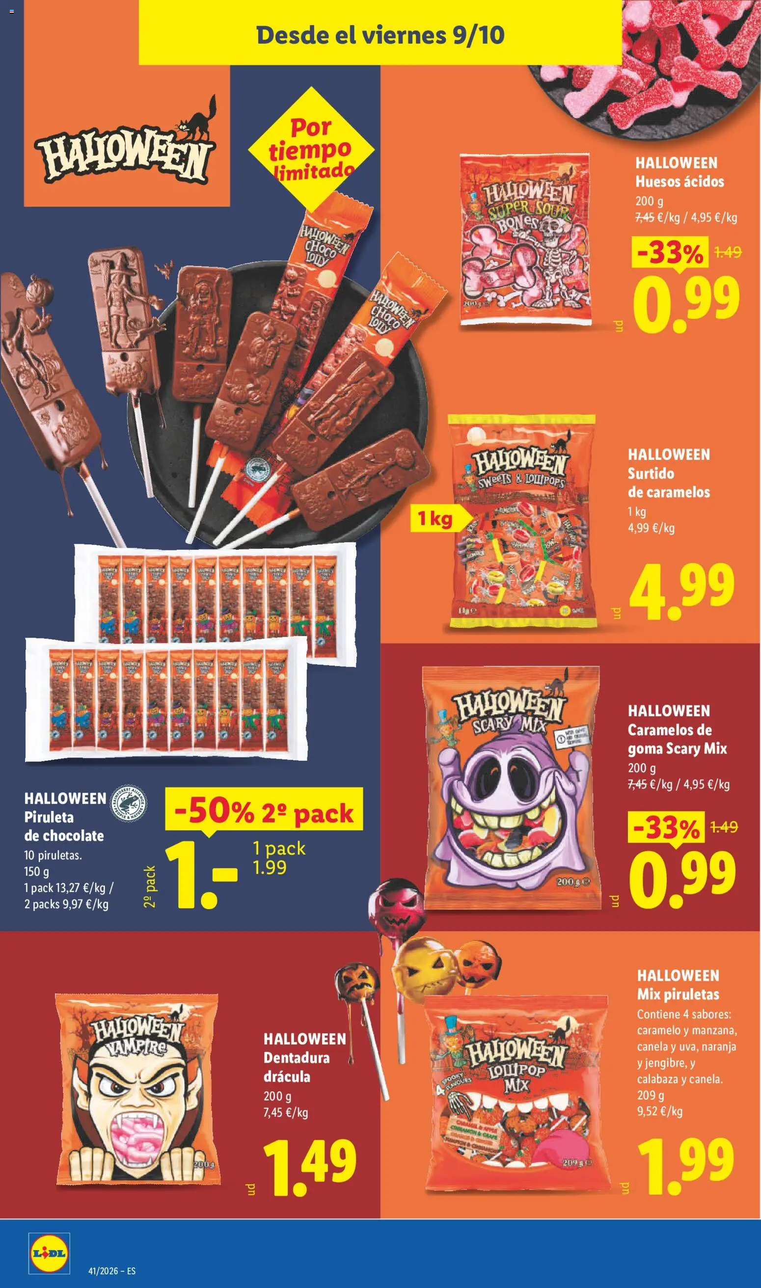 Lidl folleto │ válido desde el 05/10/2026 | Página: 32 | Productos: Calabaza, Chocolate