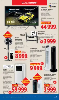 Lidl akciós újság - amely érvényes a következő dátumtól: 2026.07.09. | Oldal: 51