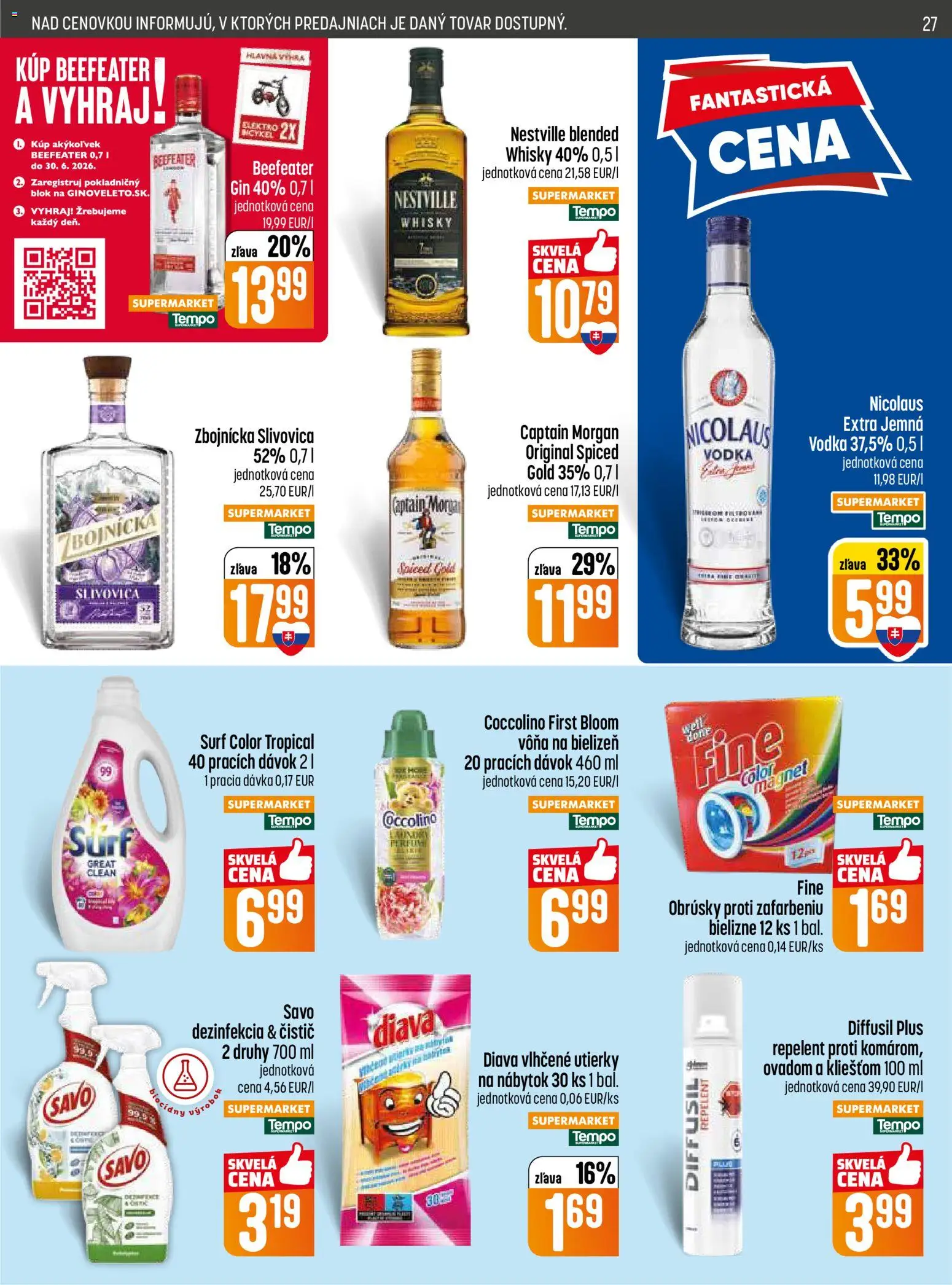 Nové COOP Jednota akcie – leták je platný od 04.06.2026 | Strana: 27