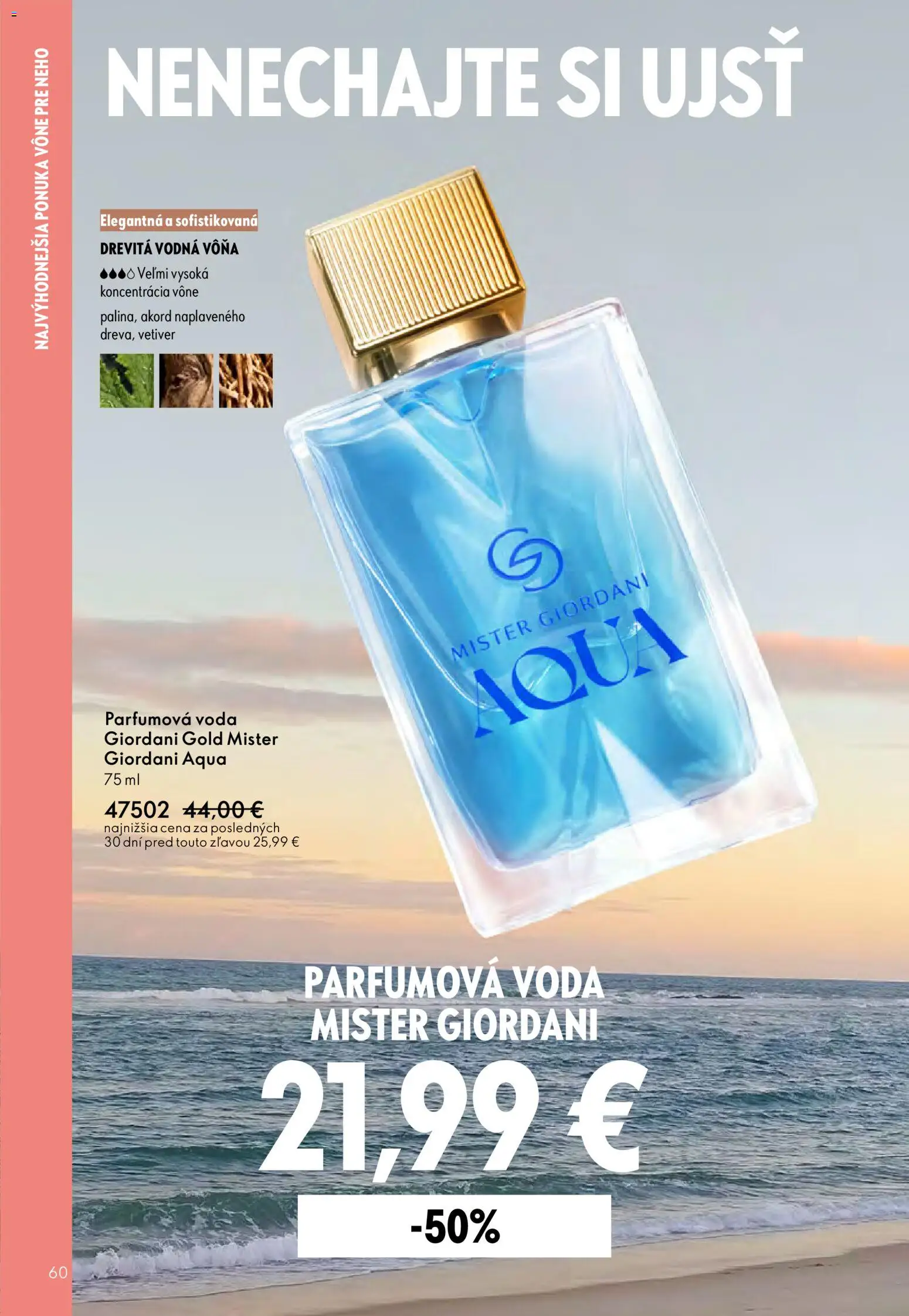 Nové Oriflame akcie – leták je platný od 27.05.2026 | Strana: 60 | Produkty: Voda