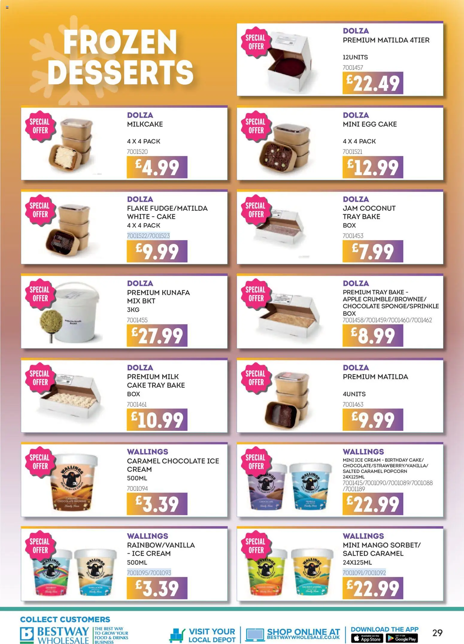{H1} | Page: 29 | Products: Ice, Drinks, Popcorn, Coconut