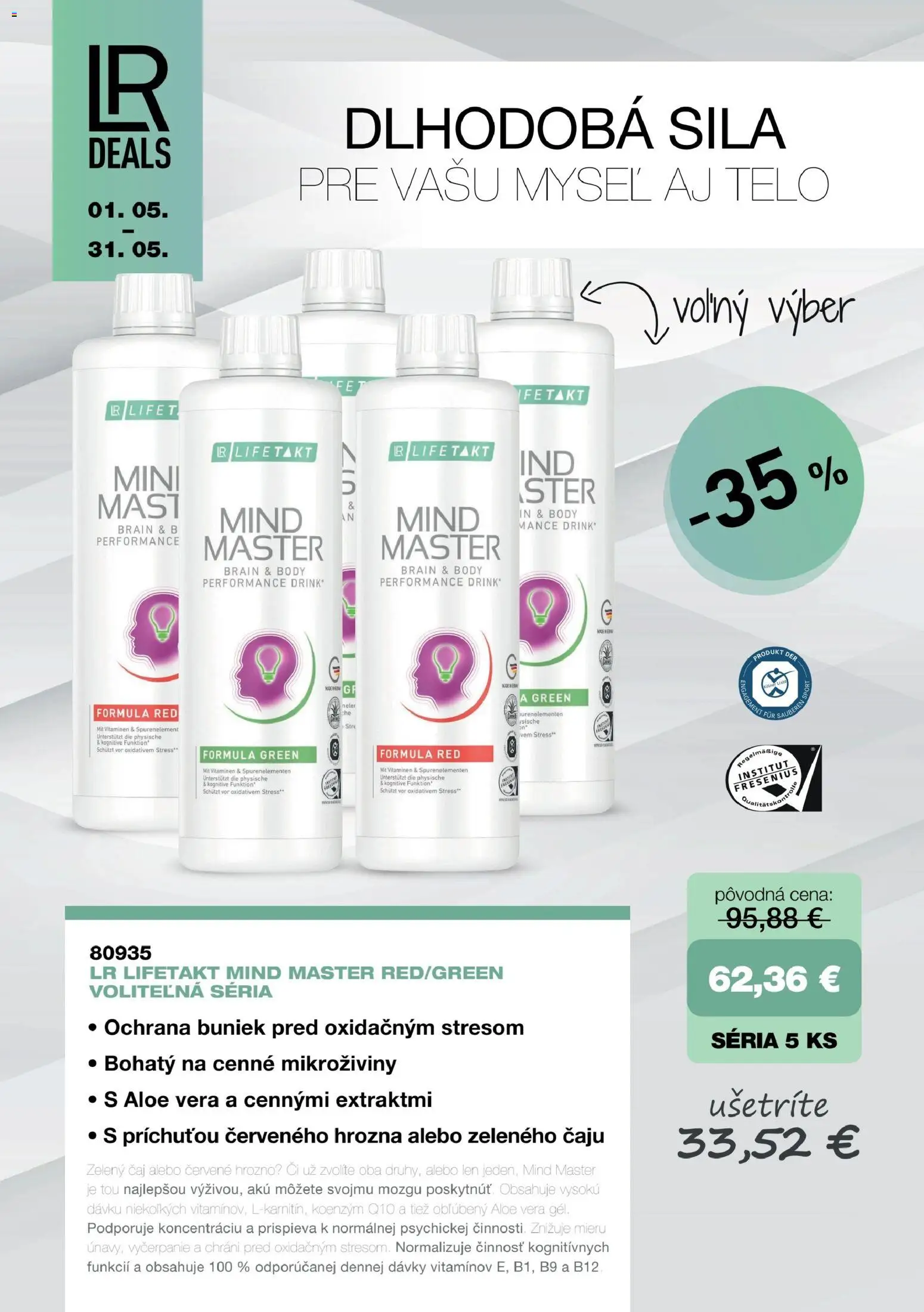 Nové LR akcie – leták je platný od 22.05.2026 | Strana: 17 | Produkty: Aku, Čaj, Hrozno