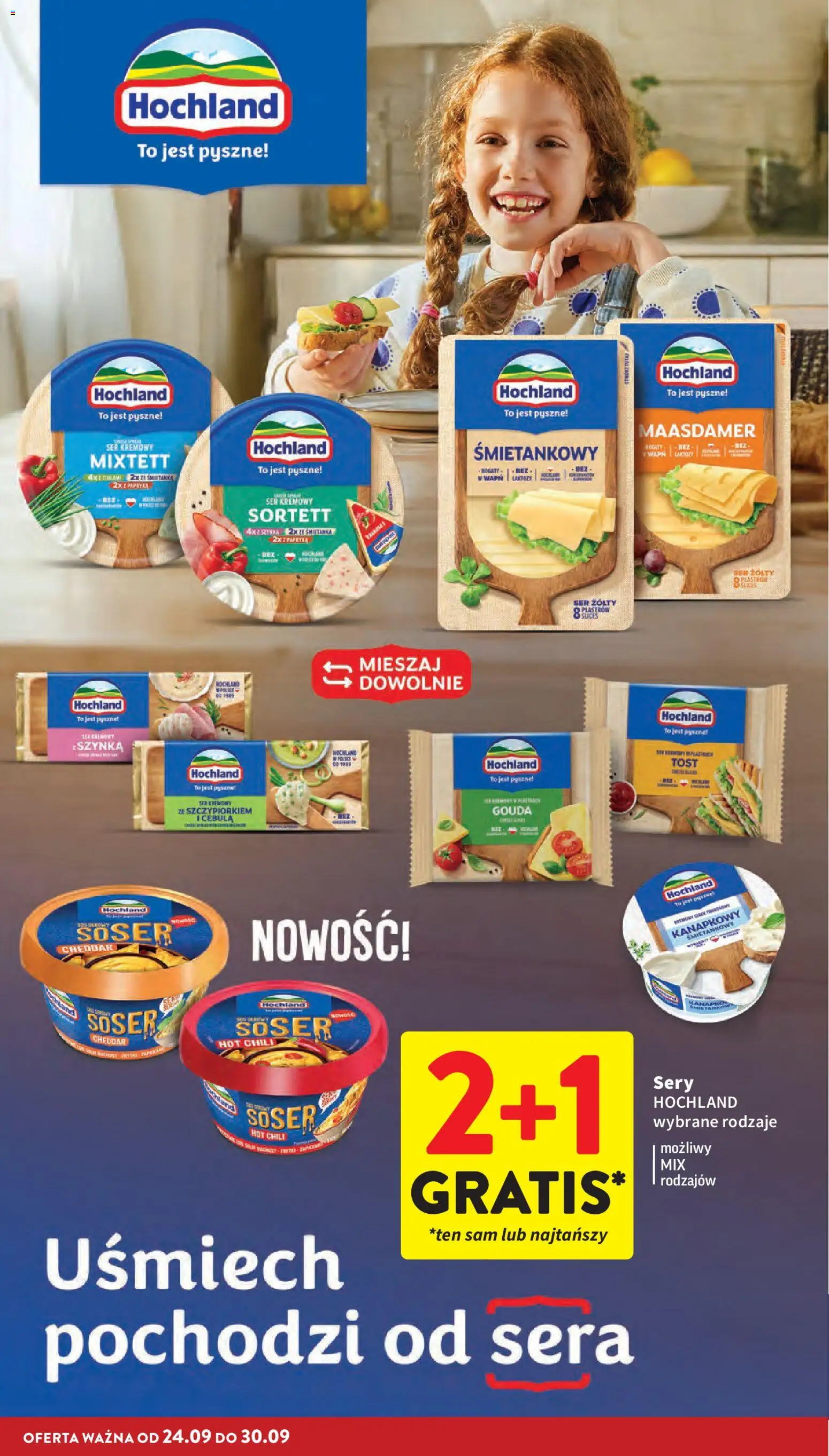 Intermarche gazetka od 24.09.2026 | Strona: 26 | Produkty: Ser żółty, Chili, Sery, Cheddar