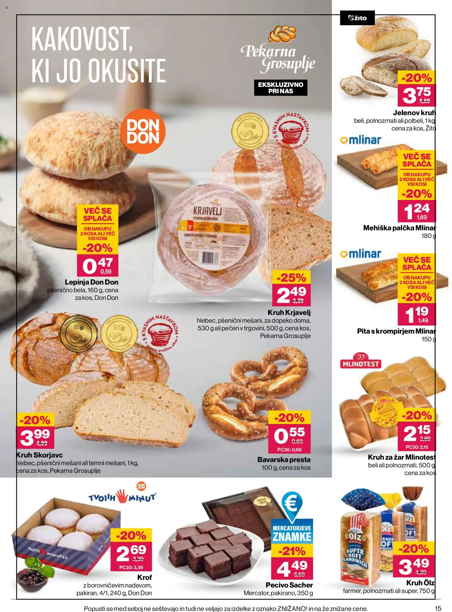 Novi Mercator katalog ponudbe – veljaven od 17.09.2026 | Stran: 15