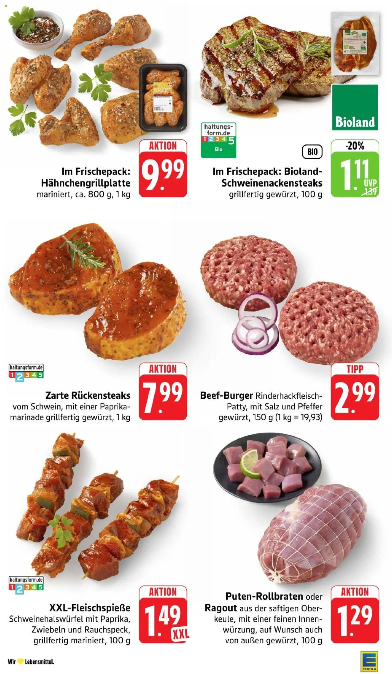 Edeka Prospekt Stuttgart – gültig ab 10.08.2026 | Seite: 4 | Produkte: Zwiebeln, Paprika, Salz, Pfeffer