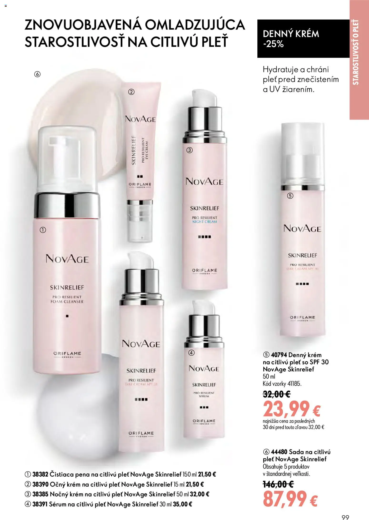Nové Oriflame akcie – leták je platný od 17.06.2026 | Strana: 99 | Produkty: Krém