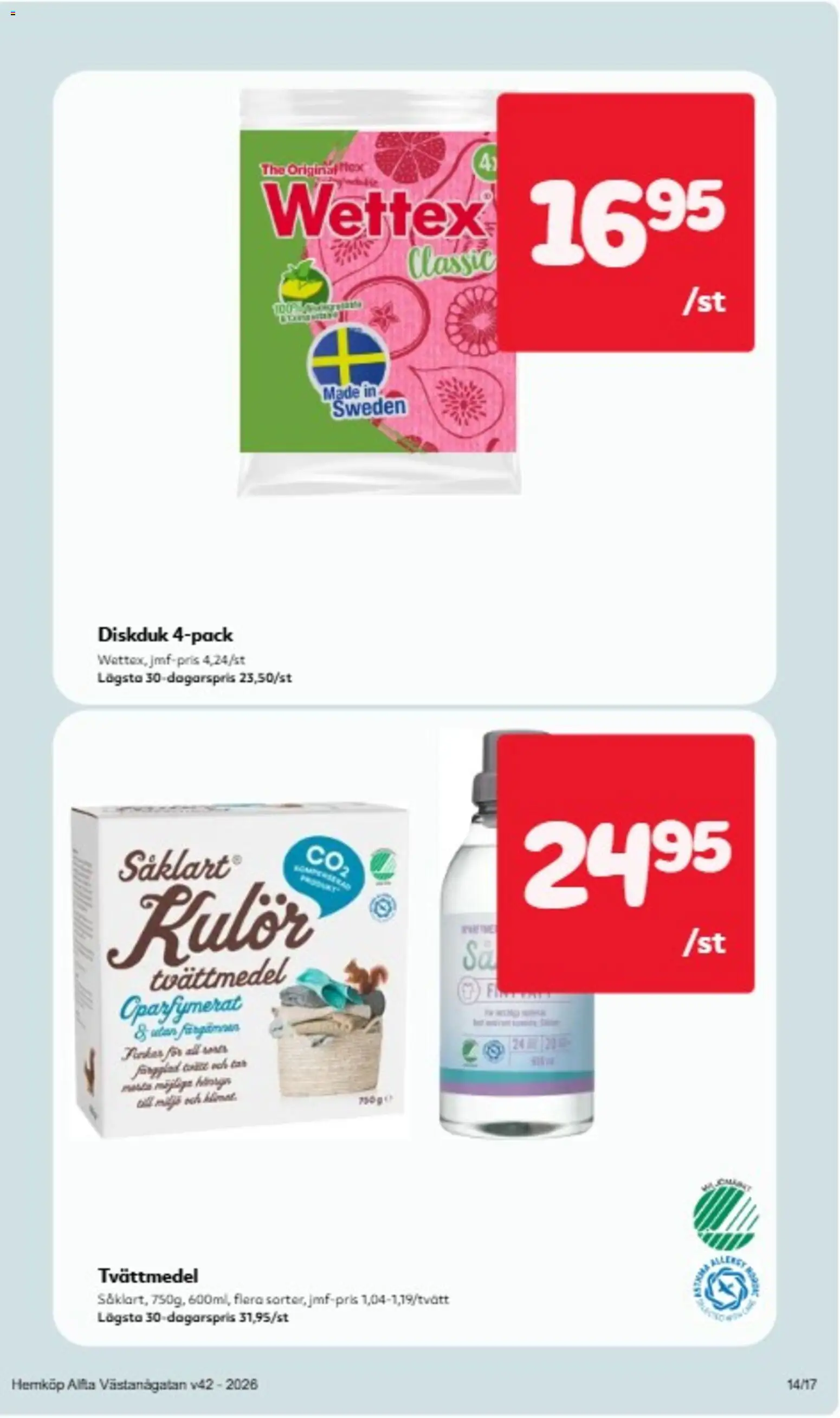 Hemköp reklamblad aktuell från 12/10/2026 | Sida: 14