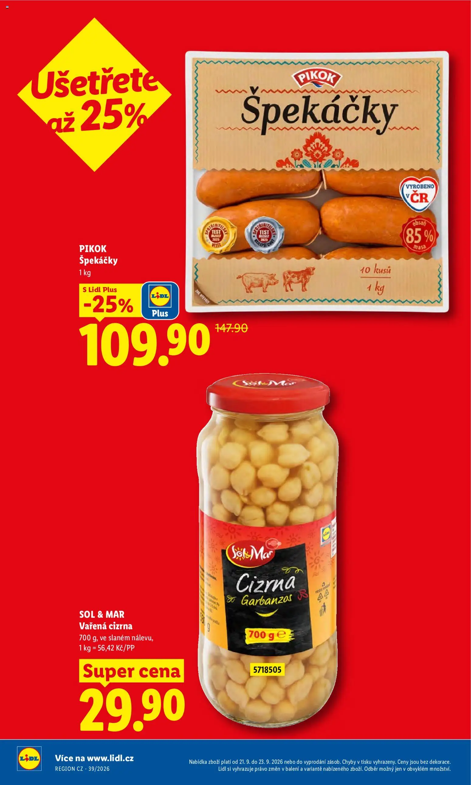 Lidl leták od 21.09.2026 | Strana: 10