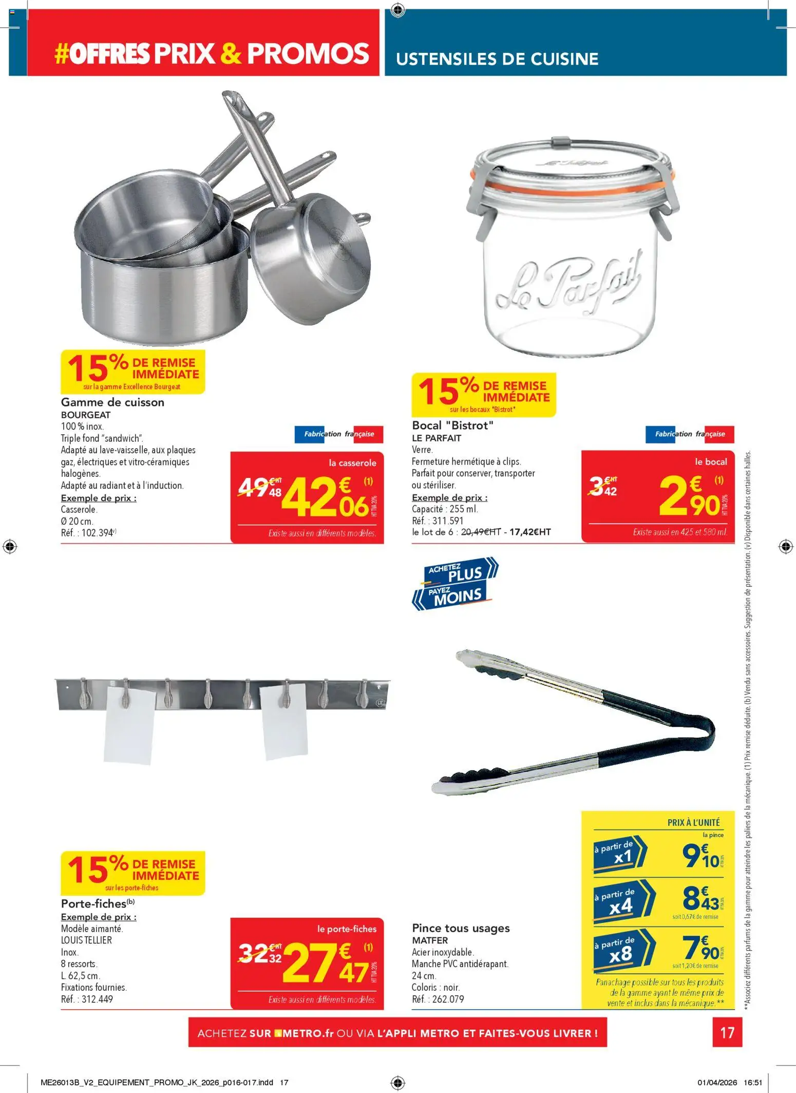 {H1} | Page: 17 | Produits: Casserole