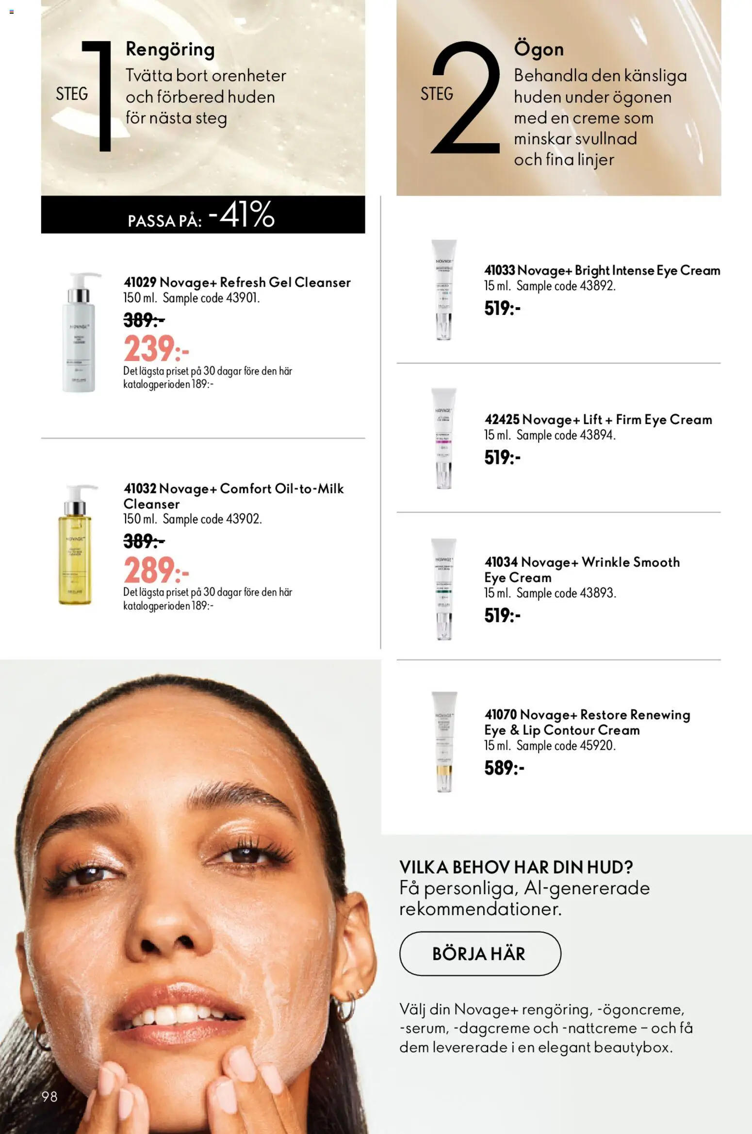 Oriflame reklamblad aktuell från 15/07/2026 | Sida: 98