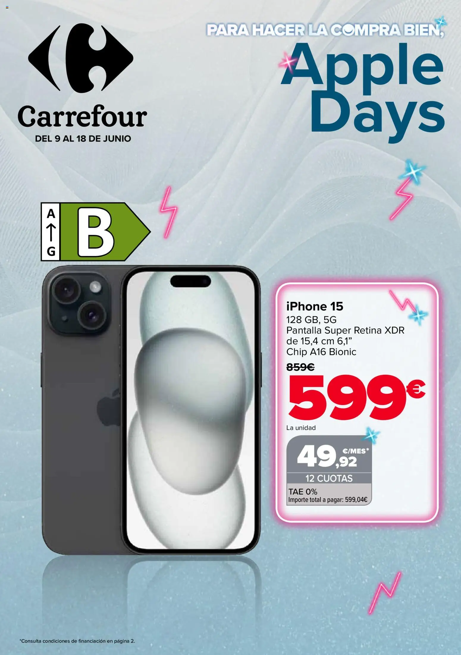 Carrefour Apple Days │ válido desde el 09.06.2026 | Página: 1 | Productos: Apple, Iphone