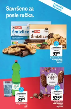 Maxi Cene miljenice katalog - pregled Maxi kataloga - važi od 01.05.2026 | Strana: 11 | Proizvode: Badem, Sladoled, Voda