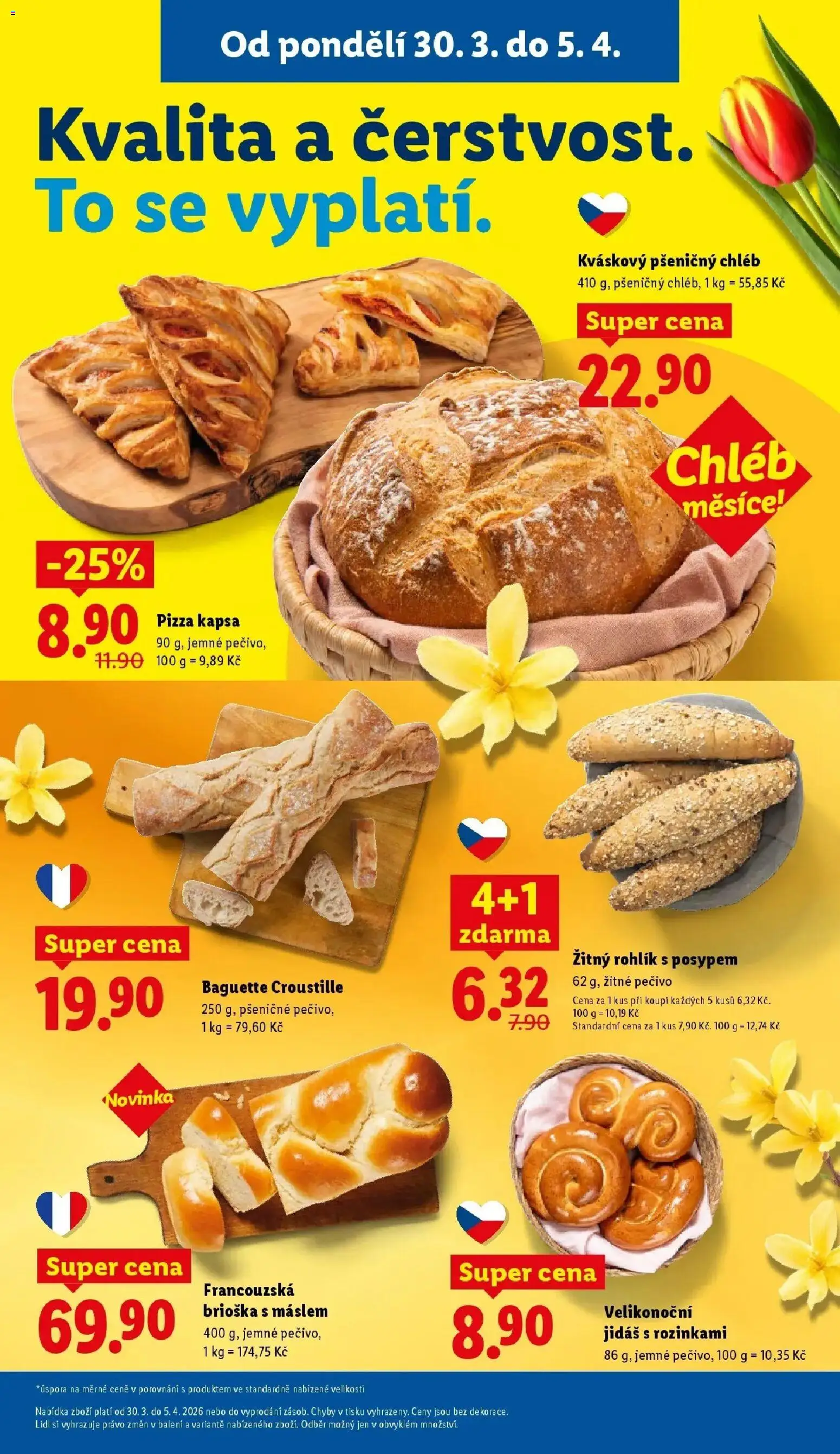 LIDL leták | 30.03.2026 | Akční leták příští týden