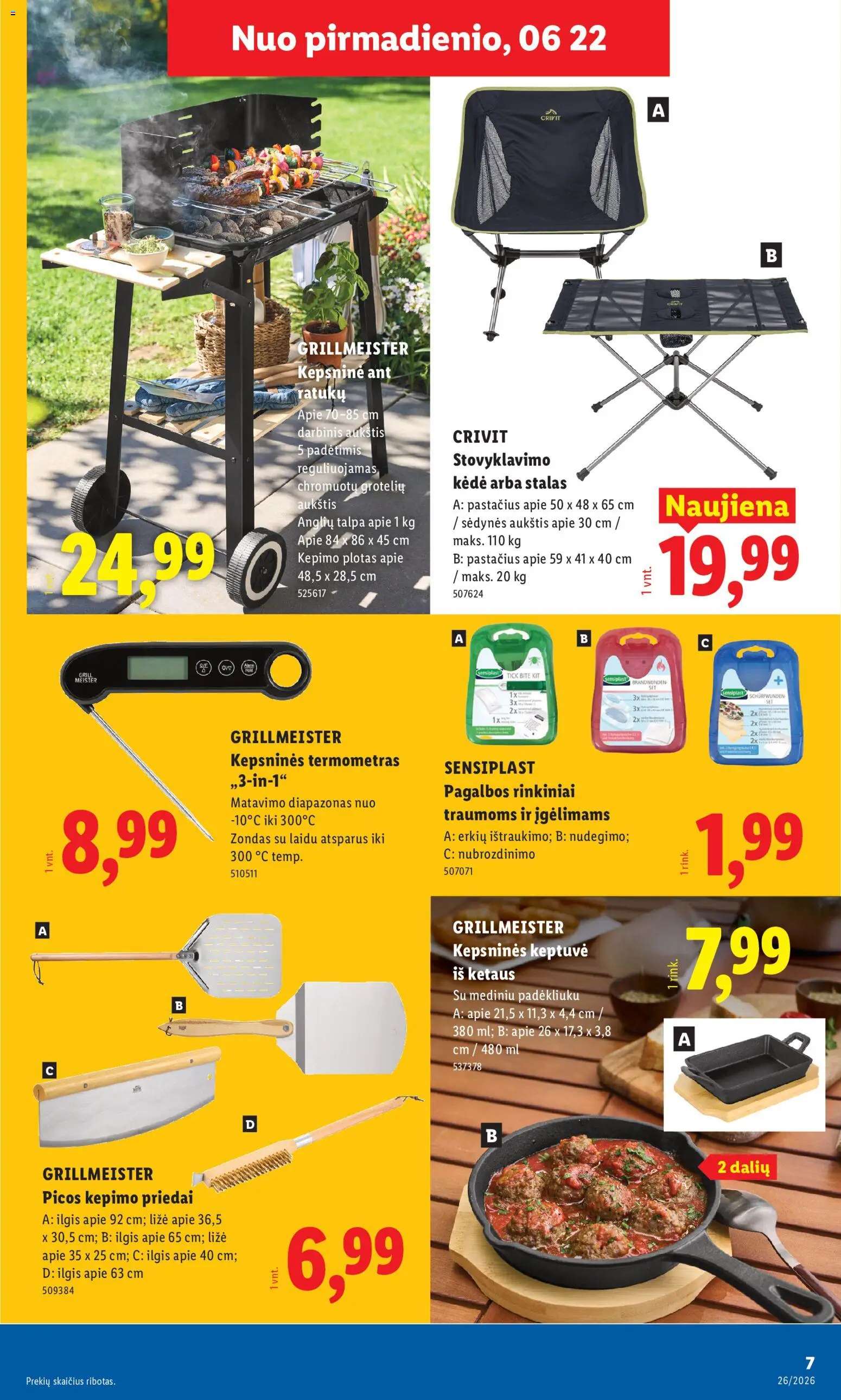 LIDL akcijos nuo 2026.06.22 | Puslapis: 7