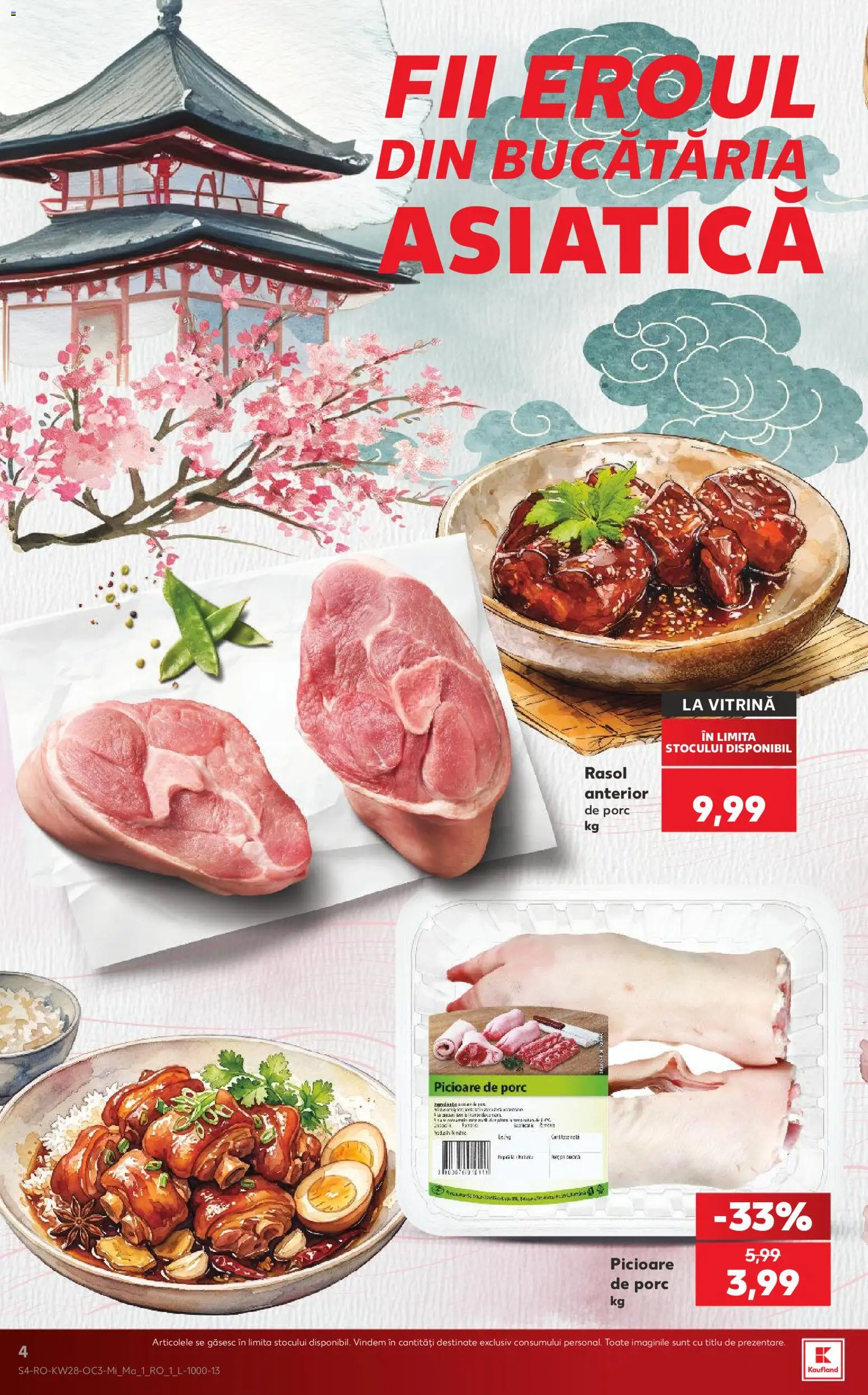 Noul catalog Kaufland – valabil de la 08.07.2026 | Pagină: 4 | Produse: Vitrină, Rasol