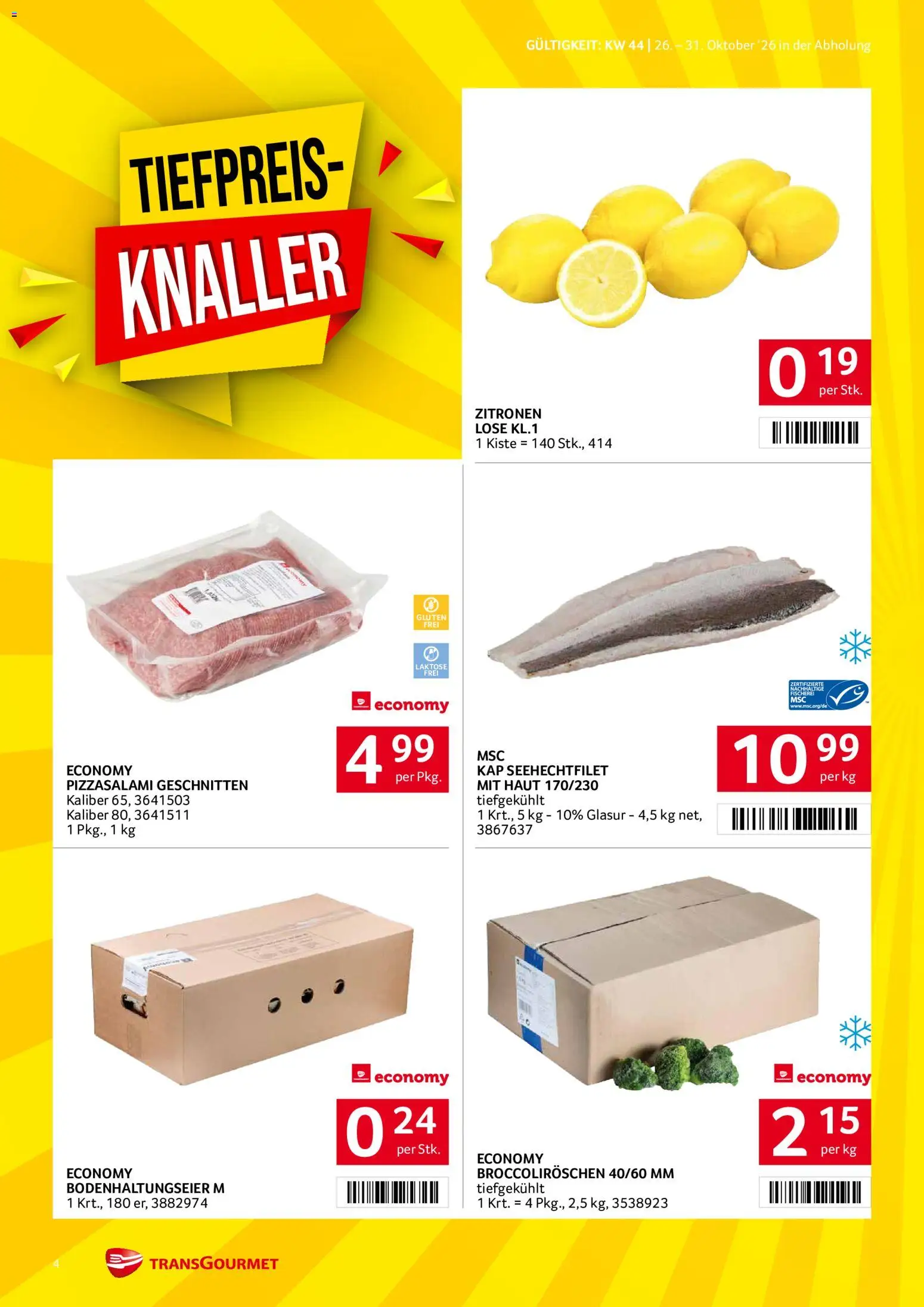 Transgourmet Abhol Aktion gültig ab 26.10.2026 | Seite: 4