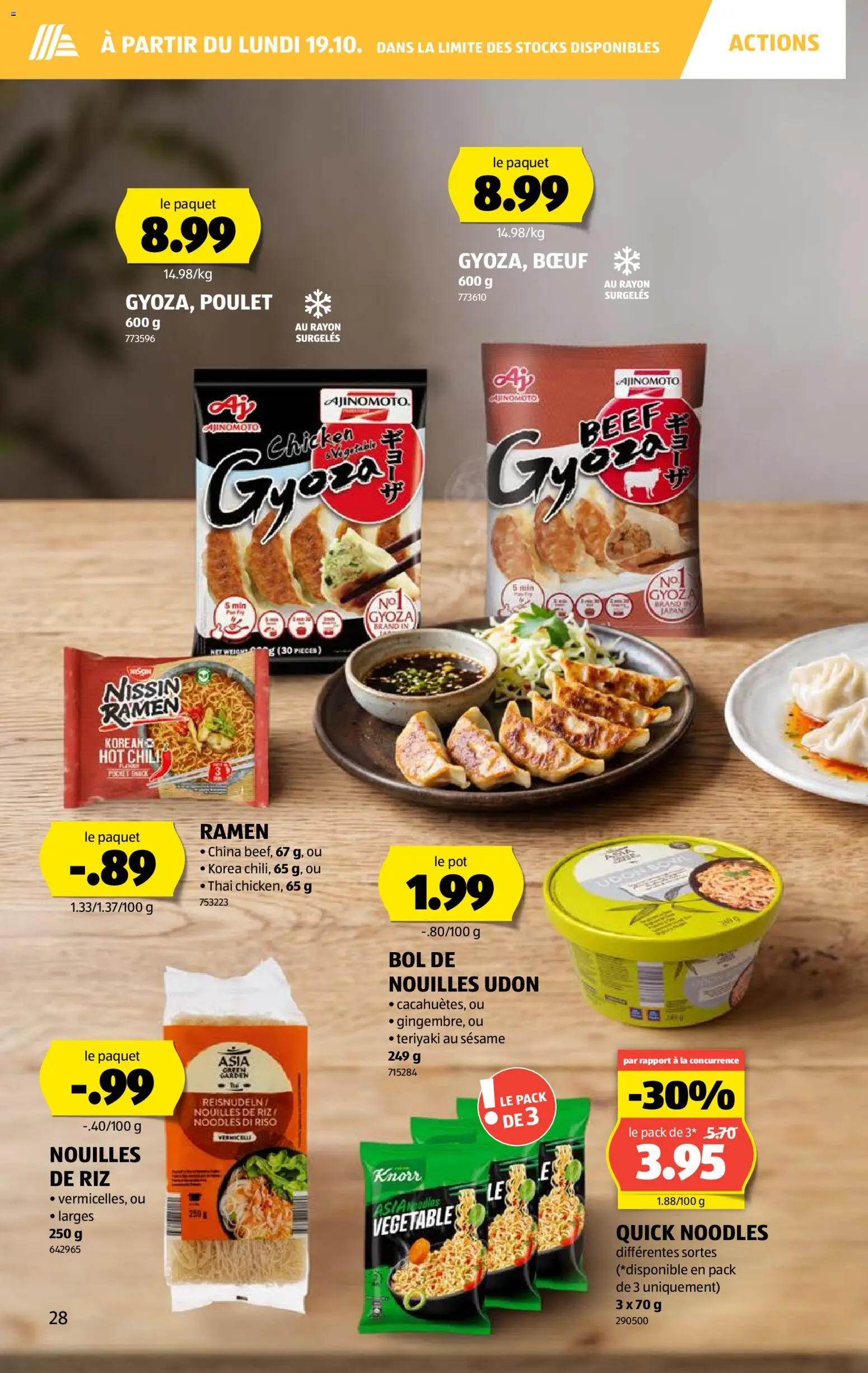 Aldi aktionen FR – gültig ab 15.10.2026 | Seite: 28 | Produkte: Chili
